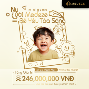 MiniGame Nụ Cười Medeze - Bé Yêu Tỏa Sáng