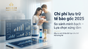 Chi Phí Lưu Trữ Tế Bào Gốc Tại Medeze 2026 Mẹ Bầu Cần Biết Gì Trước Khi Quyết Định?