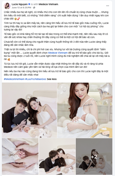 Hot Mom Lucie Nguyễn Tiết Lộ "Món Quà Dự Phòng" Cho Con Sau 2 Năm Đồng Hành Cùng Medeze Hot Mom Lucie Nguyễn Tiết Lộ "Món Quà Dự Phòng" Cho Con Sau 2 Năm Đồng Hành Cùng Medeze