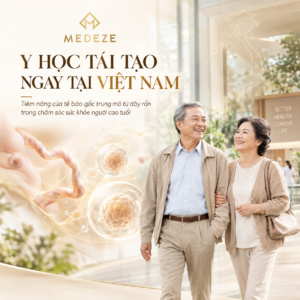 Nghiên cứu và ứng dụng tế bào gốc trung mô từ dây rốn: Giải pháp giúp người cao tuổi được điều trị ngay tại Việt Nam, không cần ra nước ngoài